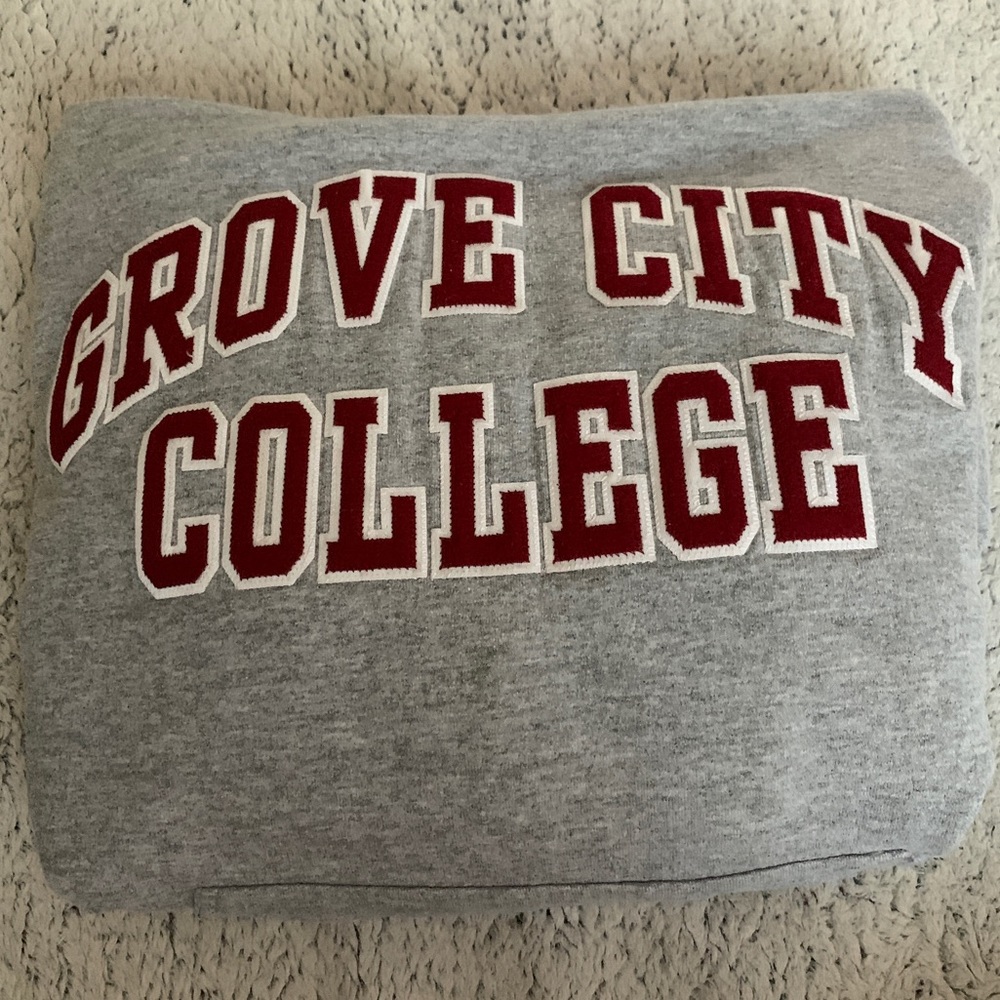 Medium Grove City College Grey Hoodie